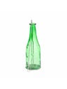 Casa de Engel Üveg fali gyertyatartó - zöld - palack alakú, 0/24