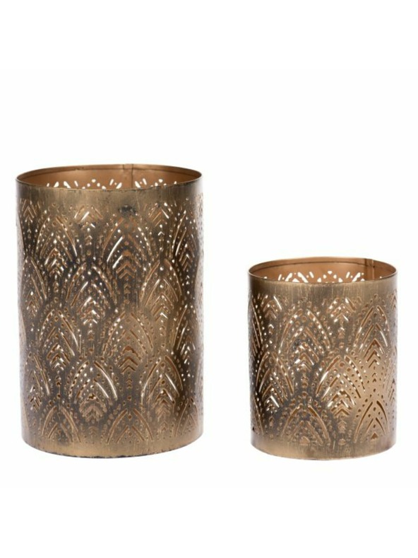 Casa de Engel Fém gyertyatartó - 2 darabos készlet, 6/24