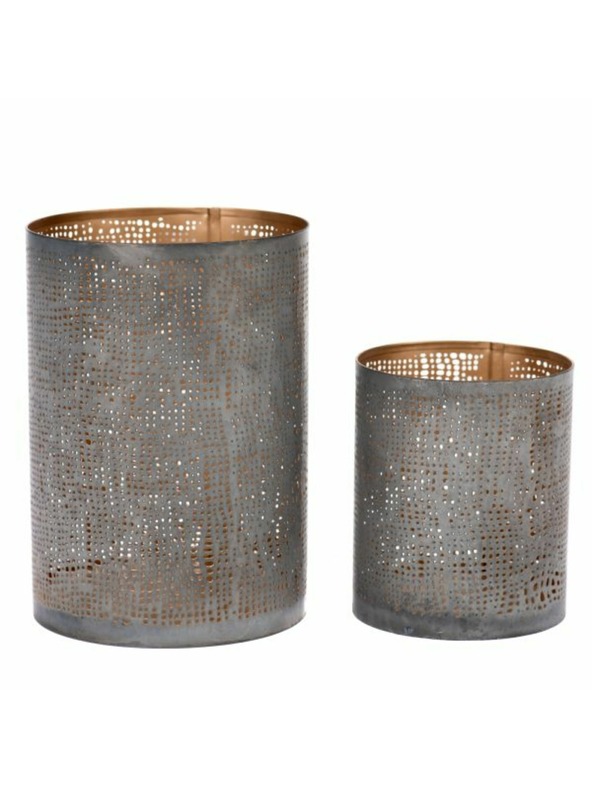 Casa de Engel Fém gyertyatartó - 2 darabos készlet, 6/24