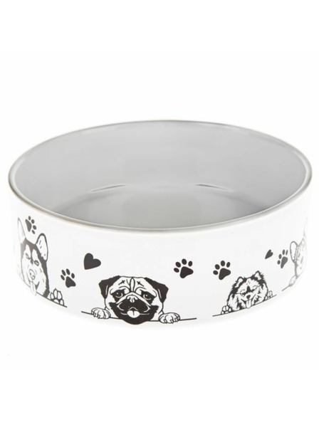 Casa de Engel Kerámia kutya tál, 6/24