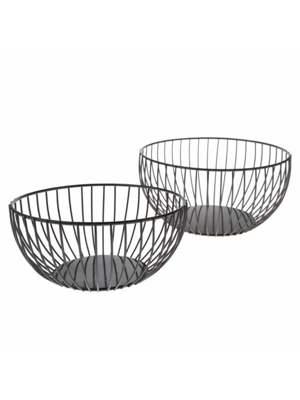 Casa de Engel Fém tál, fekete - 2 darabos készlet, 0/6