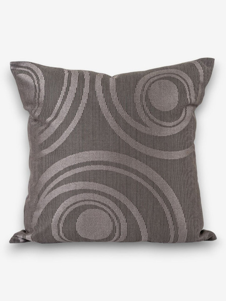 Kvalitex Szürke párna Körök 50x50cm Kvalitex