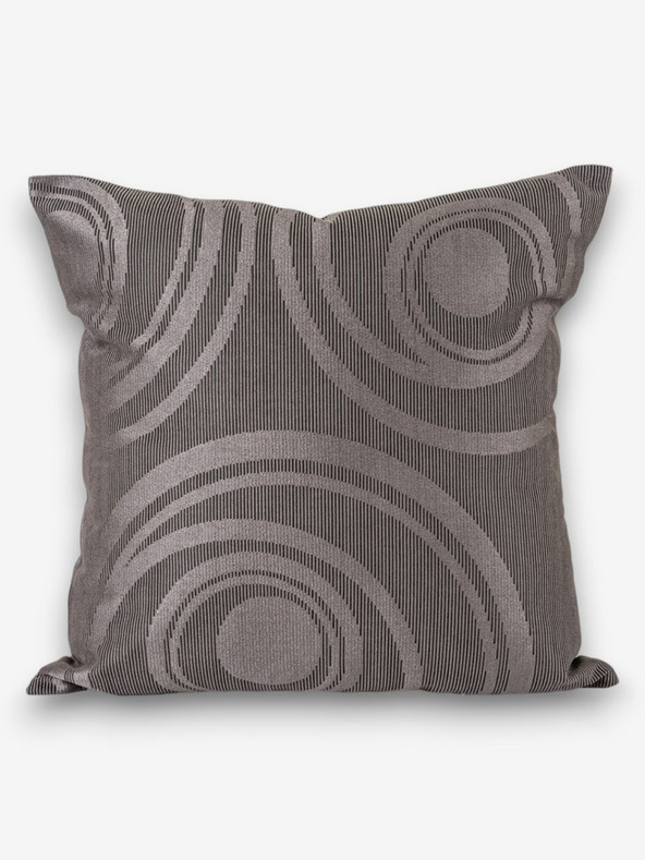 Kvalitex Szürke párna Körök 50x50cm Kvalitex