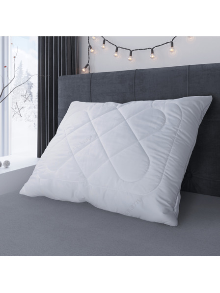 Kvalitex Golyós párna Alaska cipzár 70x90cm 900g fehér Kvalitex