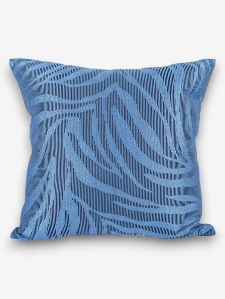 Kvalitex Kék párna Absztrakt 40x40cm Kvalitex