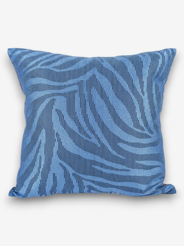 Kvalitex Kék párna Absztrakt 40x40cm Kvalitex