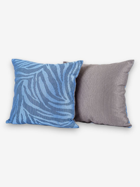 Kvalitex Kék párna Absztrakt 40x40cm Kvalitex