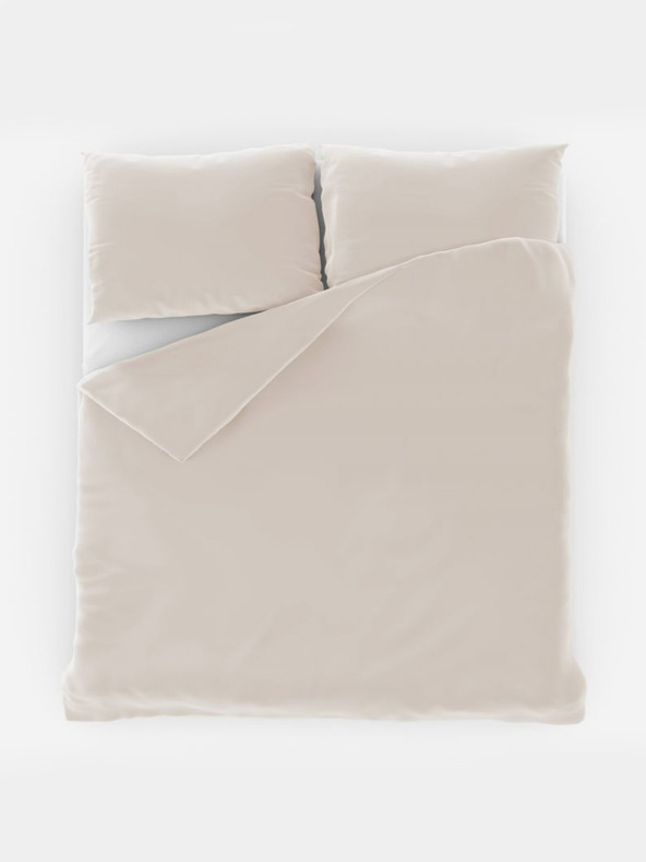 Kvalitex Egyszemélyes pamut lepedő 140x200, 70x90cm fehér Kvalitex