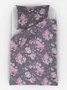 Kvalitex Francia pamut ágynemű Provence Collection 220x200, 70x90cm Beatrice szürke Kvalitex