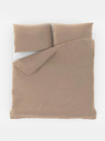 Kvalitex Francia egyszínű pamut ágynemű 200x200, 70x90cm bézs