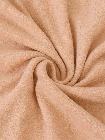 Kvalitex Frottír lepedő 140x200cm világos bézs Kvalitex