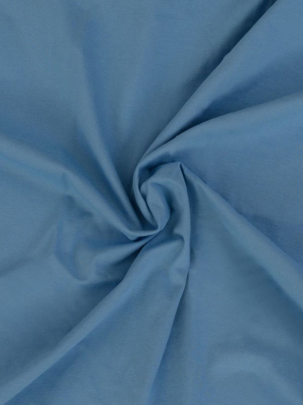 Kvalitex Jersey lepedő lycrával 220x200cm világoskék Kvalitex