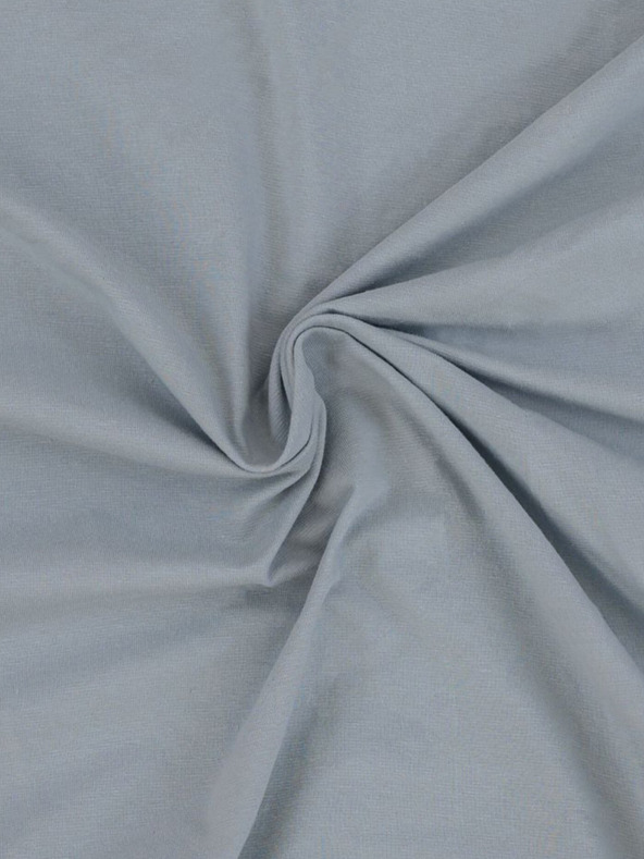 Kvalitex Jersey lepedő lycrával 140x200cm világosszürke