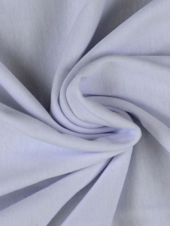 Kvalitex Jersey lepedő kétszemélyes 200x200cm világos szürke