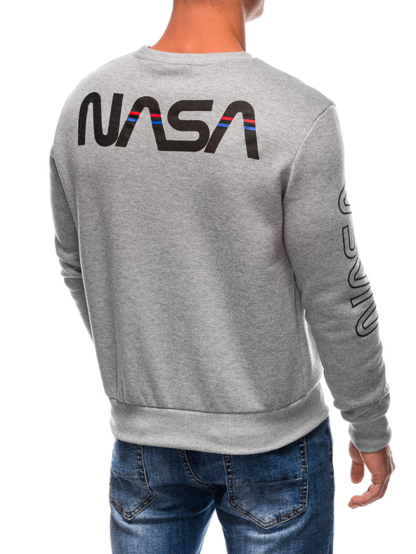 Edoti EDOTI Férfi kapucnis melegítőfelső, szürke