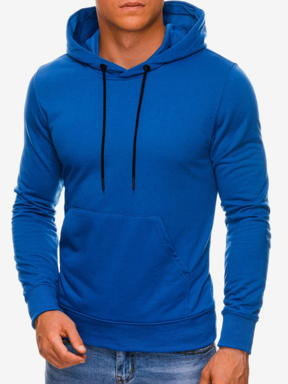 Edoti Férfi kapucnis pulóver B - kék EDOTI