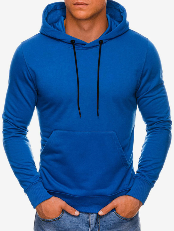 Edoti Férfi kapucnis pulóver B - kék EDOTI