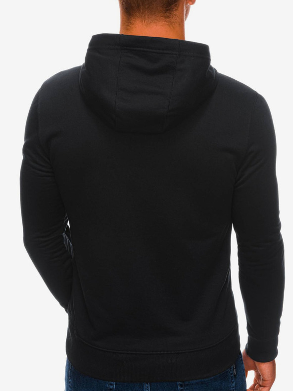 Edoti Férfi kapucnis pulóver B - fekete EDOTI