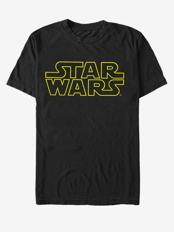 ZOOT.Fan Fekete unisex póló Star Wars Simplified