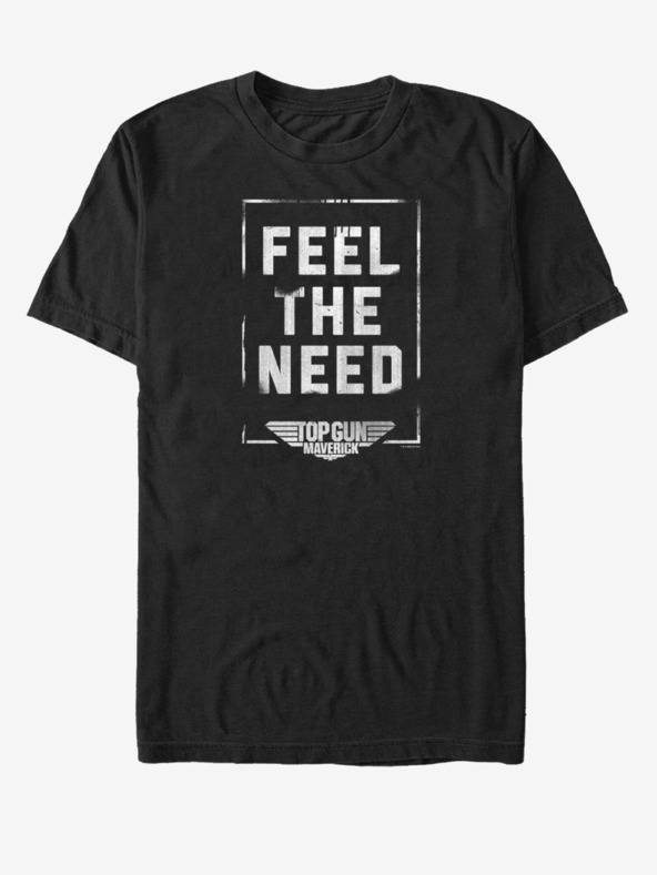 ZOOT.Fan Fekete Paramount Feel The Need Unisex póló