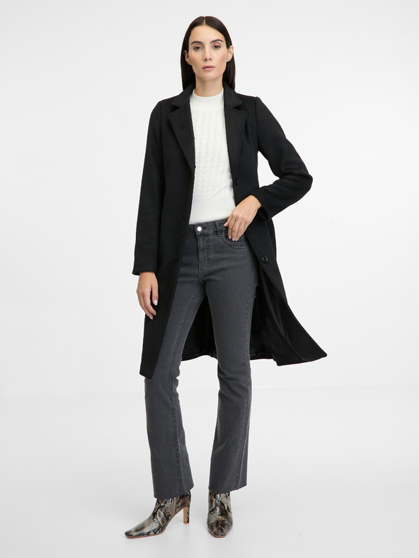 Orsay ORSAY fekete női kabát