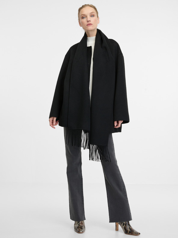 Orsay ORSAY fekete női kabát