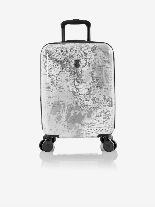 Heys Heys Journey 3G S,M,L Black/White Map fehér-fekete mintás utazótáska szett