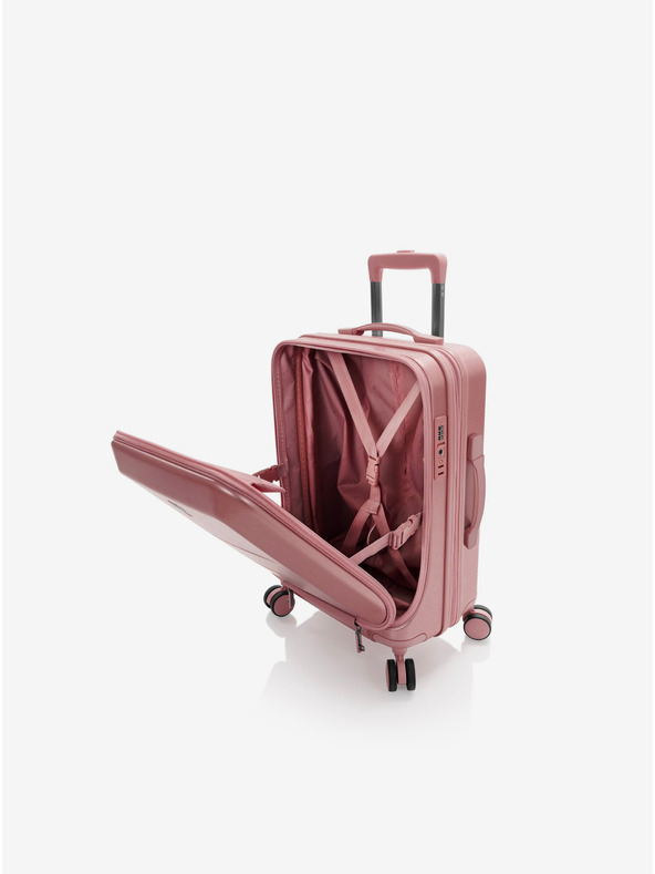 Heys Púderrózsaszín Heys EZ Fashion S Rose Gold női utazótáska