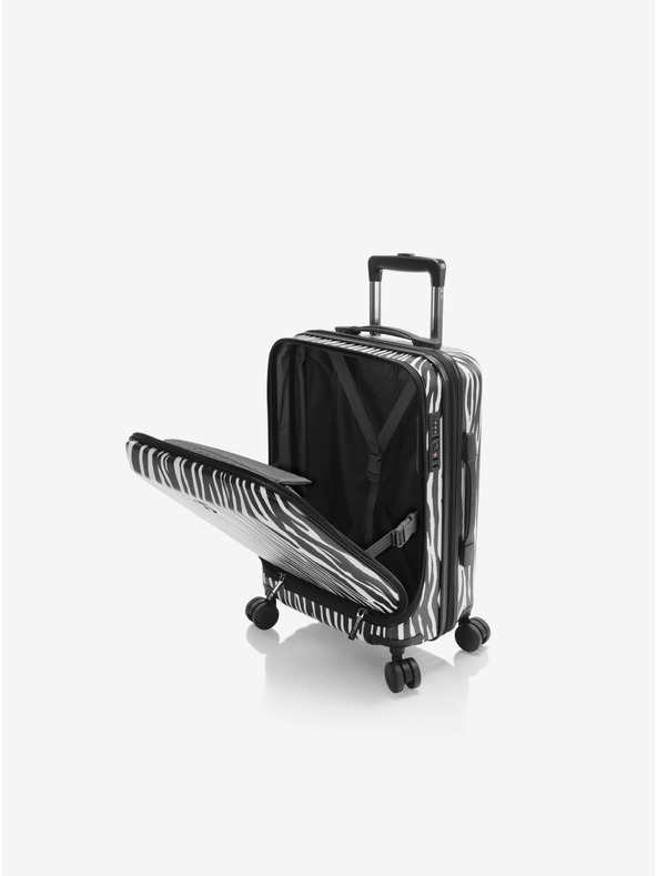 Heys Fehér-fekete Heys EZ Fashion S Zebra mintás utazótáska