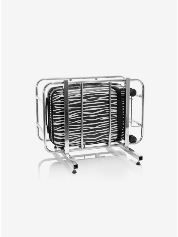 Heys Fehér-fekete Heys EZ Fashion S Zebra mintás utazótáska