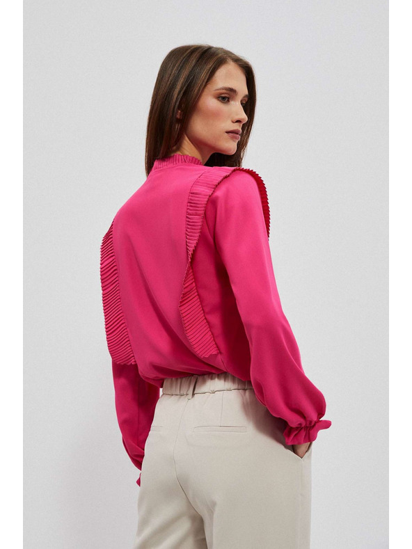 Moodo MOODO rózsaszínű női blúz