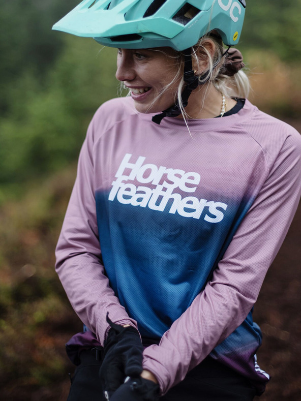 Horsefeathers Horsefeathers Women's Bike Jersey Quantum LS
