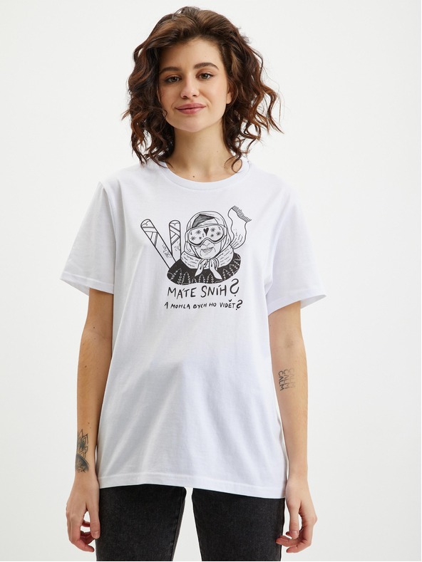 ZOOT.Original Fehér Női Zoot eredeti póló You've Got Snow