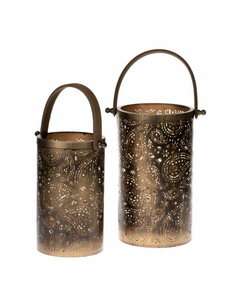 Casa de Engel Fém gyertyatartó - 2 darabos készlet, 1/4