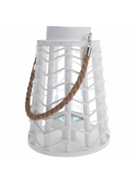 Casa de Engel Fa lámpa üveggel, fehér, 0/8