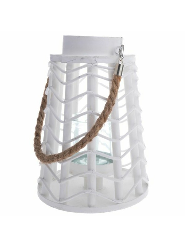 Casa de Engel Fa lámpa üveggel, fehér, 0/8