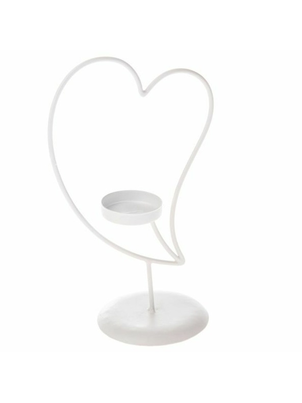 Casa de Engel Fém mécsestartó - szív, 0/20