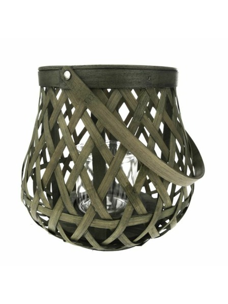 Casa de Engel Bambusz lámpa üveggel - zöld, 0/6