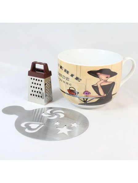 Casa de Engel Kerámia bögre reszővel és reszelővel, 0/30