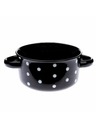 Casa de Engel Kerámia tál, fekete pöttyökkel, 560ml, 6/24