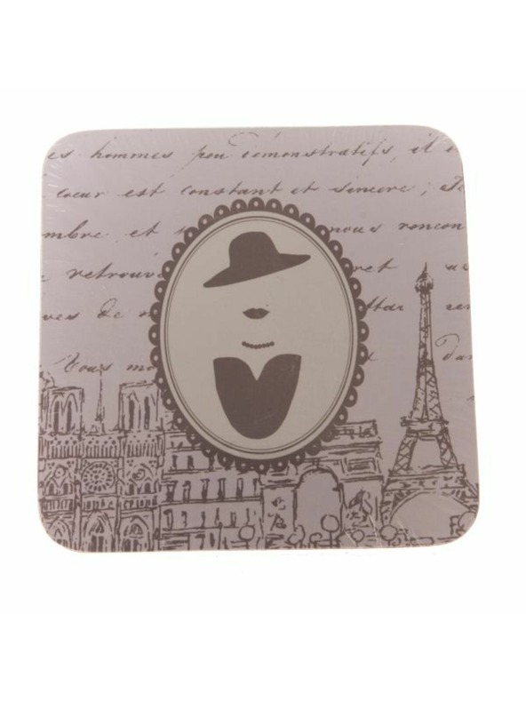 Casa de Engel Parafa poháralátét - 6 db-os szett, 0/60