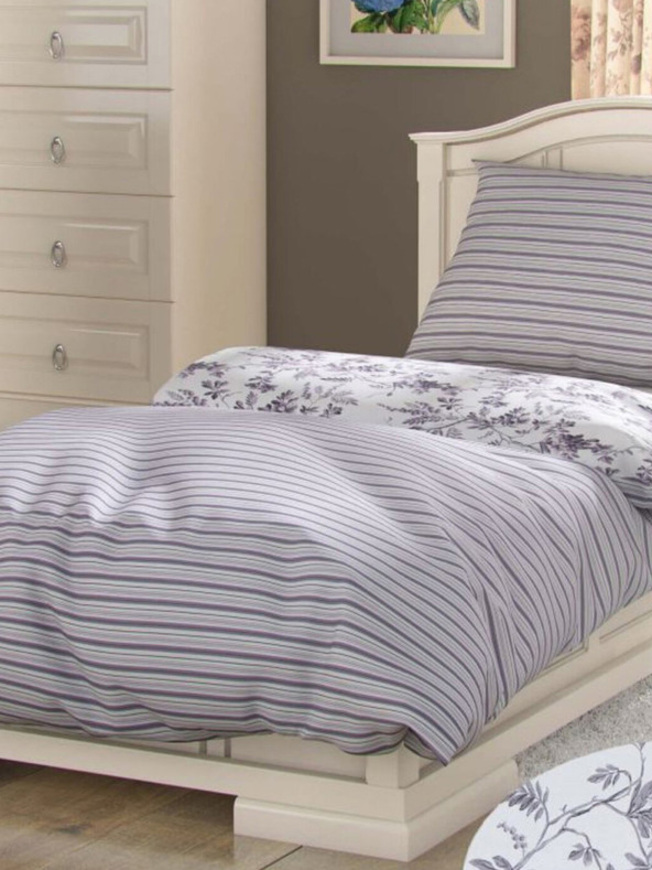 Kvalitex Francia pamut ágynemű PROVENCE COLLECTION 220x200, 70x90cm MONTERA szürke