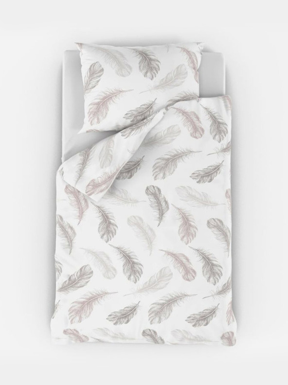 Kvalitex Pamut kiságynemű Shelby fehér