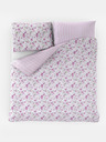 Kvalitex Francia pamut ágynemű PROVENCE COLLECTION 240x200, 70x90cm VIENTO pink