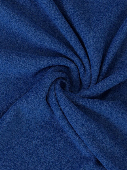 Kvalitex Dupla frottír lepedő 180x200cm sötétkék Kvalitex
