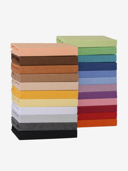 Kvalitex Dupla frottír lepedő 180x200cm sötétkék Kvalitex