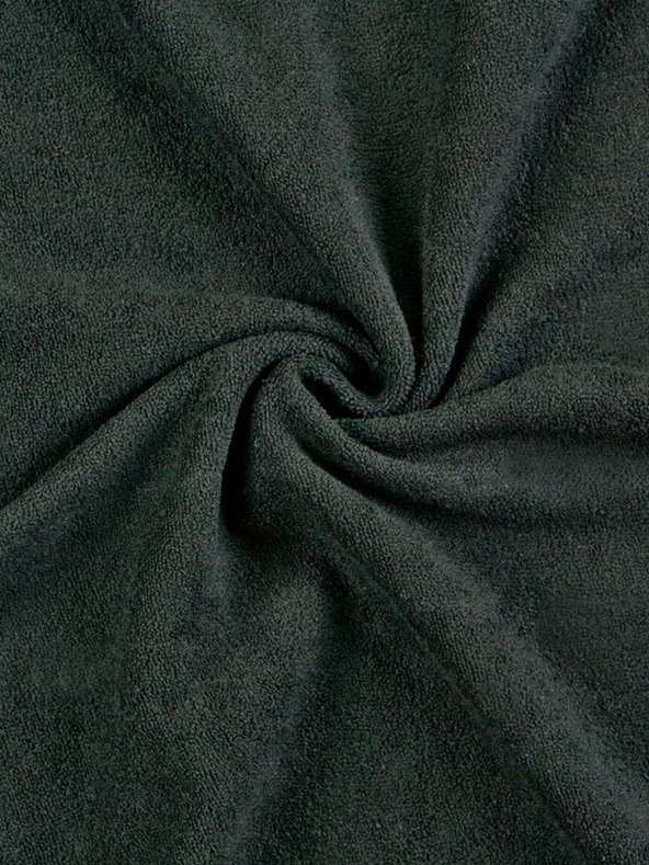 Kvalitex Froté lepedő egyszemélyes 90x200cm fekete Kvalitex