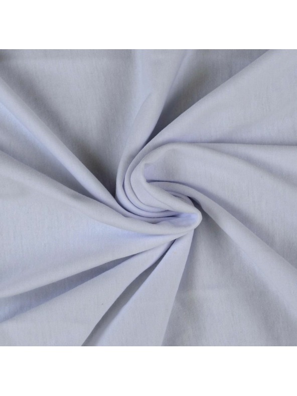 Kvalitex Jersey egyszemélyes lepedő 90x200cm világosszürke Kvalitex