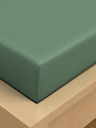 Kvalitex Pamut lepedő 150x230cm zöld