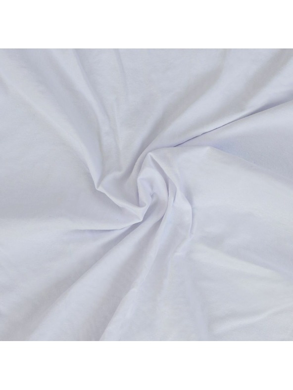 Kvalitex Jersey gumis lepedő lycra szállal 220x200cm fehér Kvalitex
